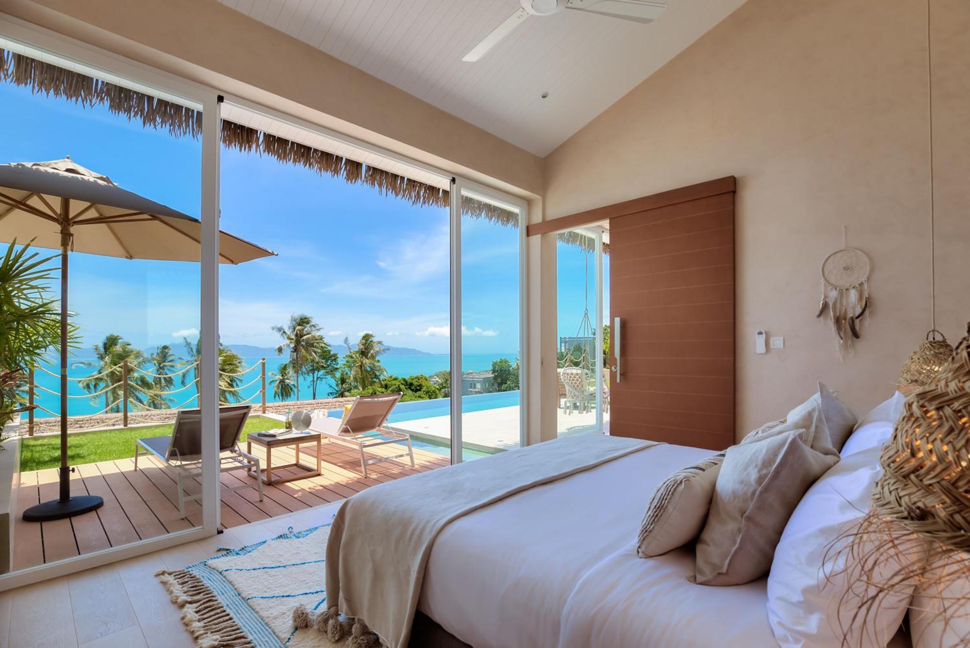 Tropical Seaview Villa With Pool Ko Samui Exteriér fotografie