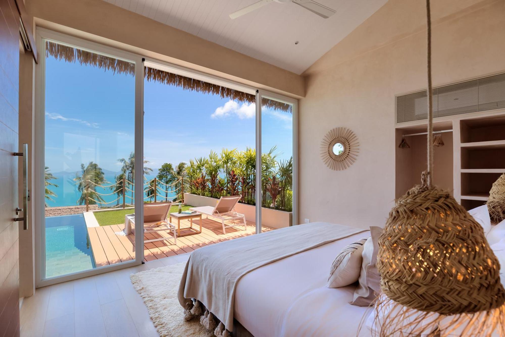 Tropical Seaview Villa With Pool Ko Samui Exteriér fotografie